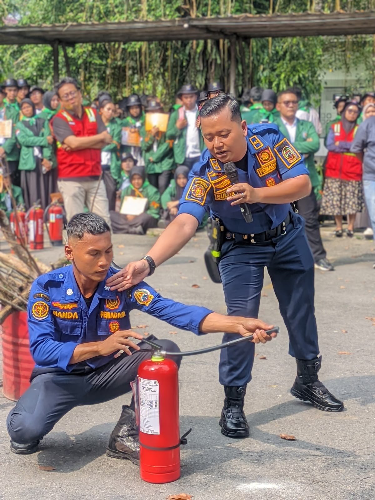 Pelatihan Pemadam Kebakaran