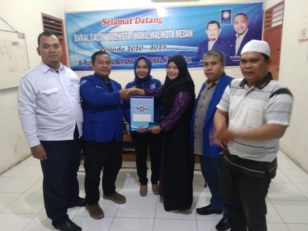 Relawan Hamdan Ambil Formulir ke PAN dan PPP