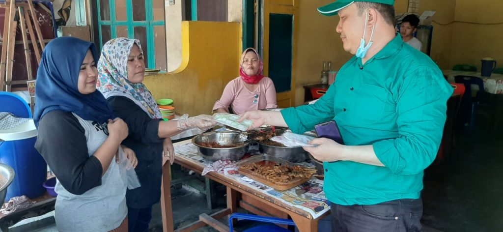PKB Kota Medan Bagikan Masker Gratis ke Masyarakat Antisipasi Covid-19