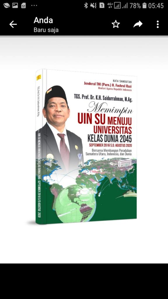 Gelombang Ketiga Kebangkitan UINSU Menuju World Class University 2045