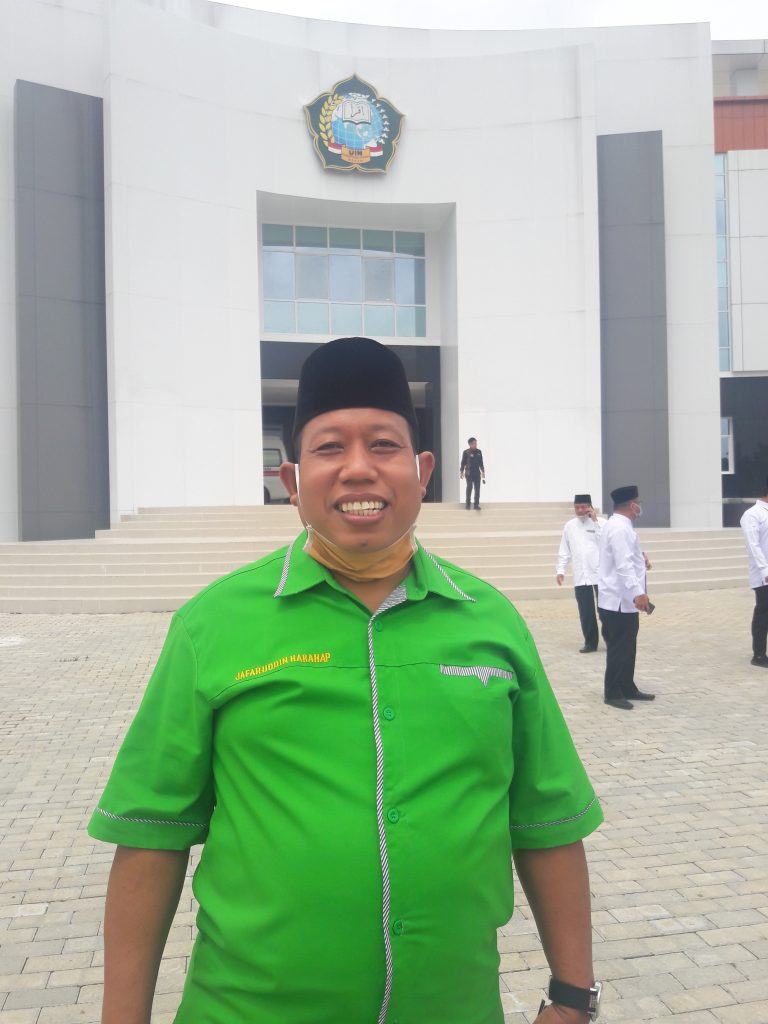 Anggota DPRDSU Jafaruddin Harahap Takjub Lihat Kampus IV UINSU