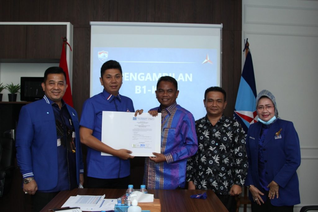 Cabup Sergai Darma Wijaya Terima Surat B1 KWK Dari Partai Demokrat