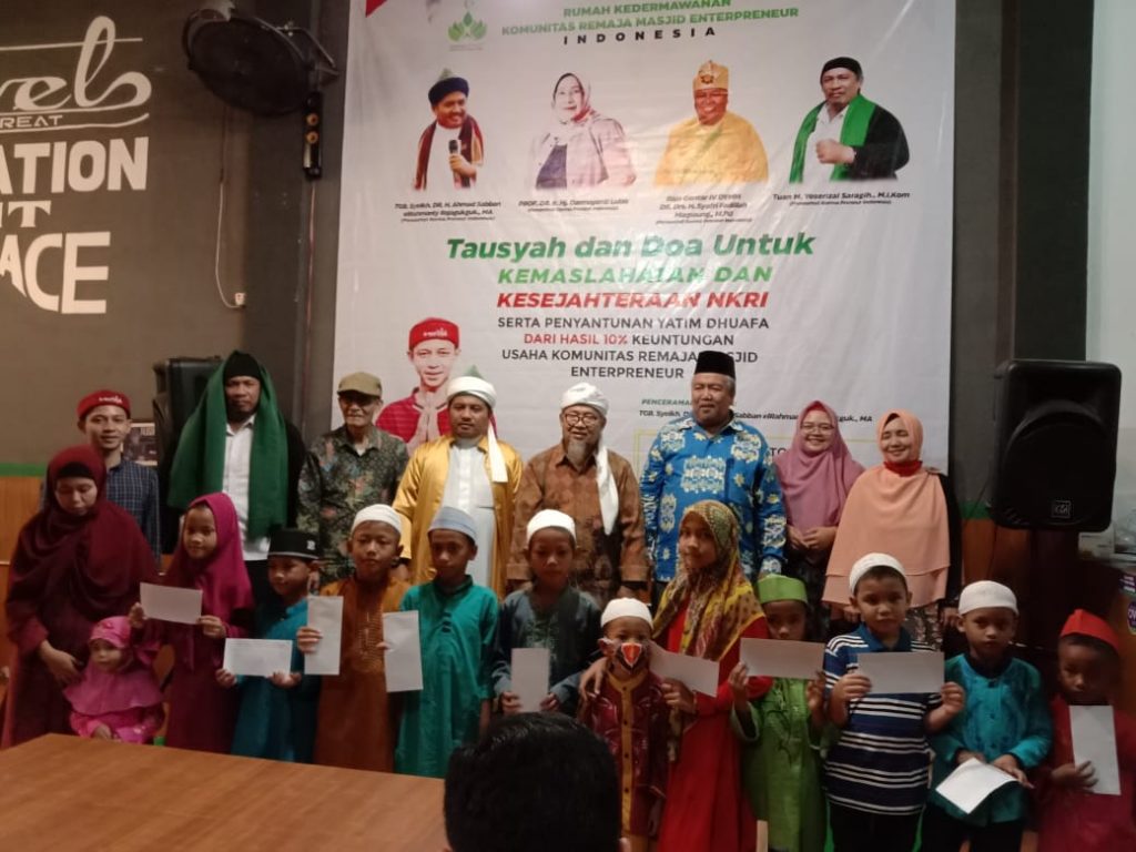 Korma Preneur Kembali Berikan 10% Hasil Keuntungan Usaha ke Yatim Dhuafa