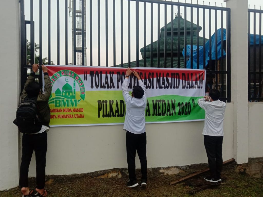 Barisan Muda Masjid dan BKM Tolak Politisasi Masjid Jelang Pencoblosan Pilkada Medan