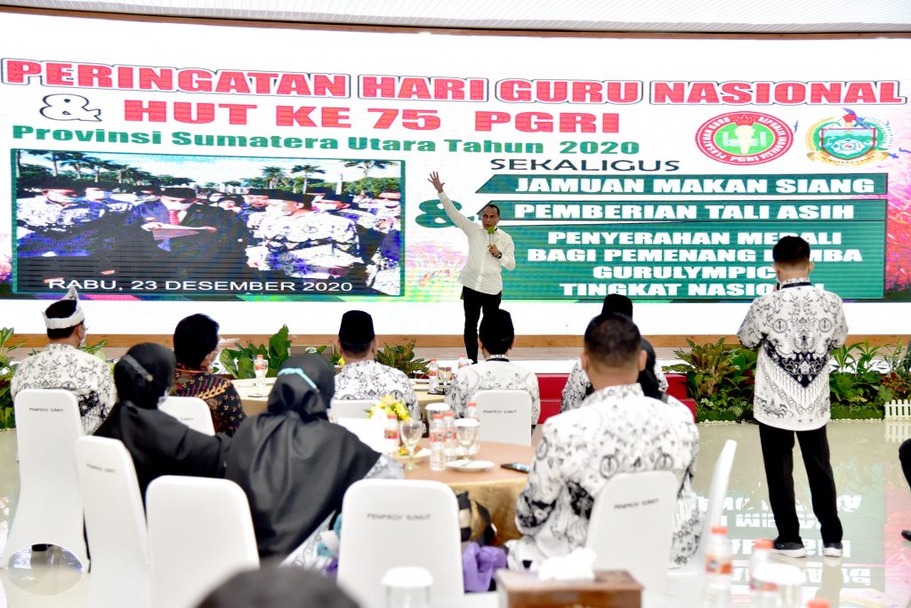 Gubernur Edy Ajak Guru Gunakan Metode Terbaik dalam Mengajar