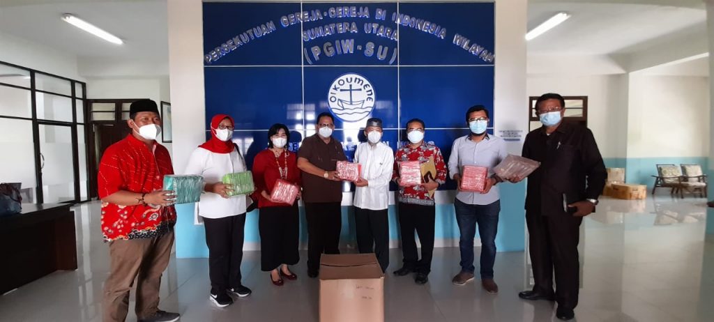 PDI Perjuangan Silaturrahim ke PGI Sumut, Sampaikan Terimakasih dari Bu Mega