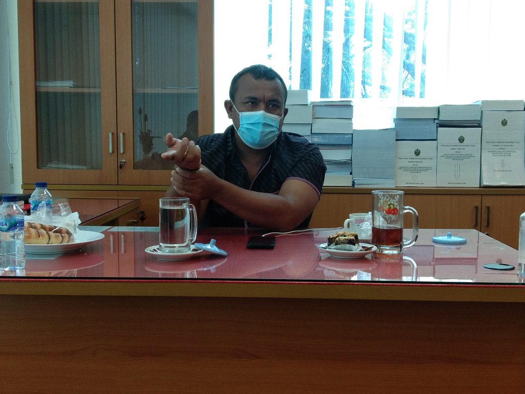 Ketua Fraksi PDIP DPRD Sumut Pertanyakan Pemberian CSR Bank Sumut Untuk Rehap Kantor Dekranasda