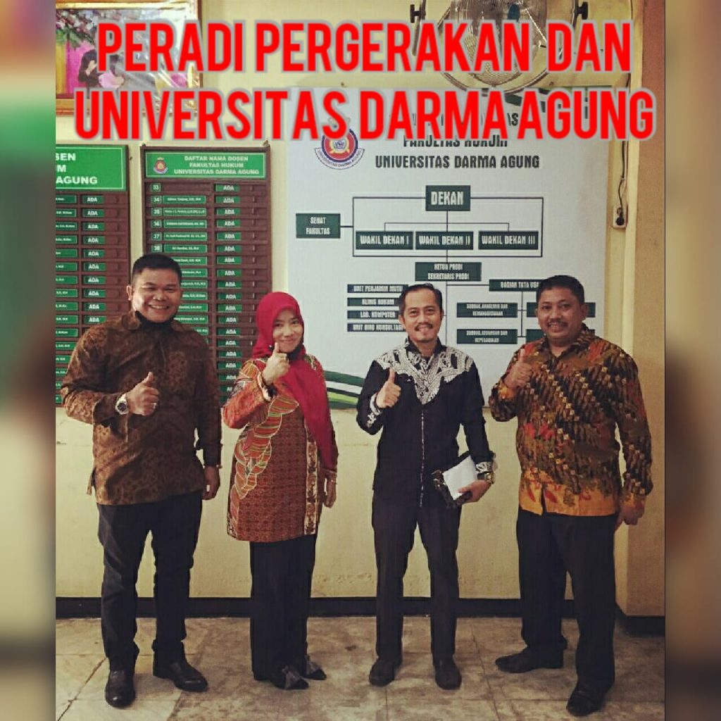 PERADI Pergerakan – UDA Jalin Kerjasama PKPA