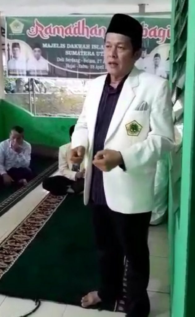 Safari Dakwah MDI Sumut, Berbagi Paket Sembako ke Kampung Muallaf