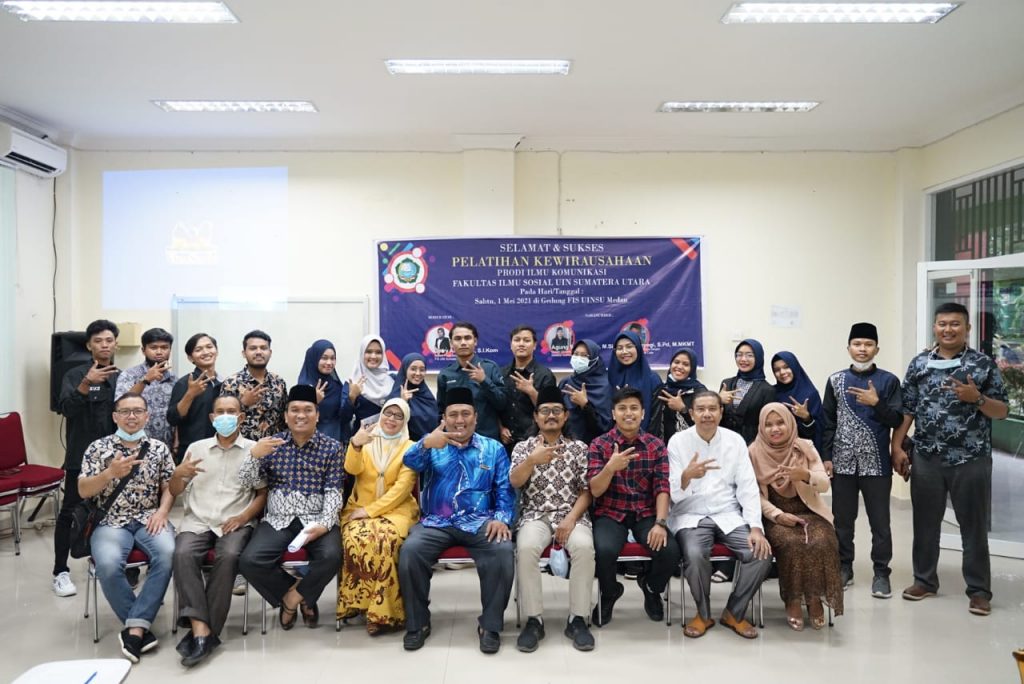 Prodi Ilmu Komunikasi UINSU Latih Mahasiswa Kewirausahaan