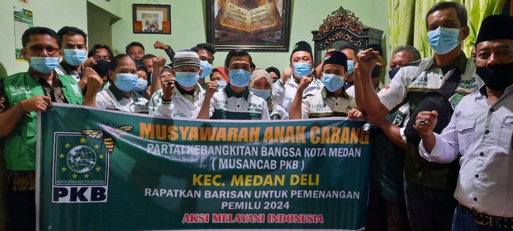 Bidik Kursi DPRD dan Dukung Gus AMI Presiden RI, PKB Kota Medan Tata Struktur Partai