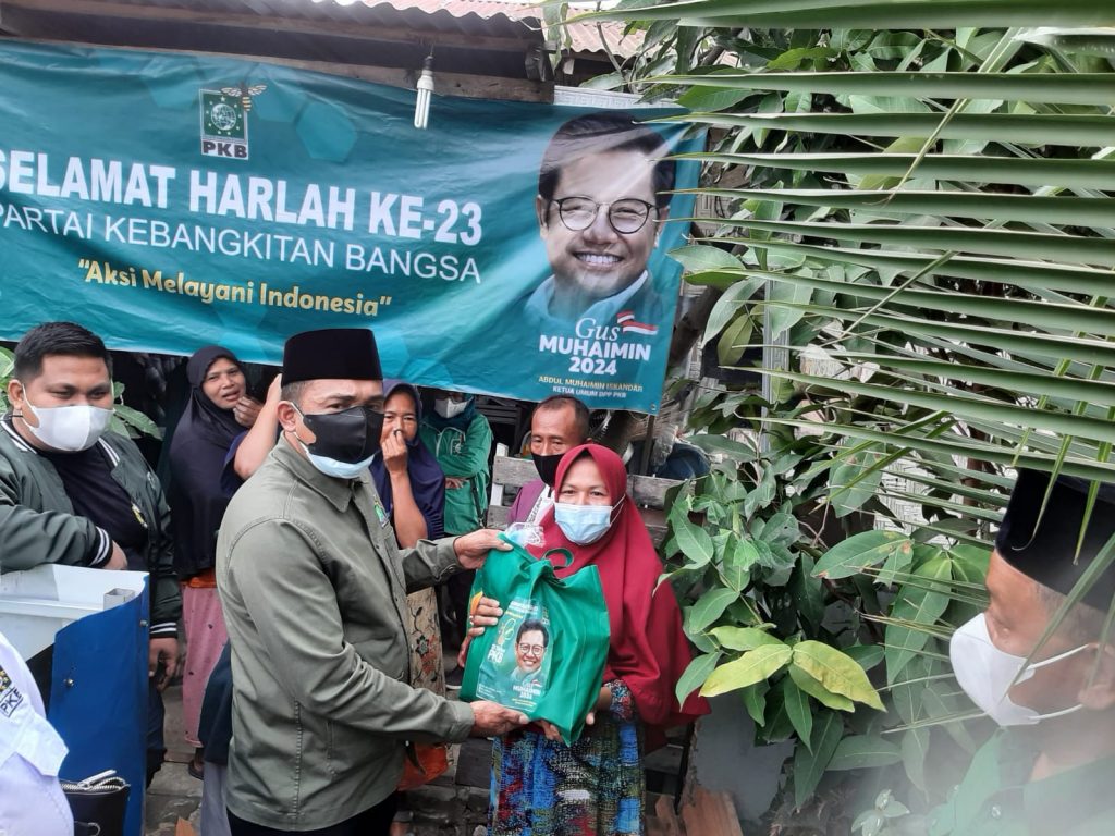 DPW PKB Sumut Bagikan 5.000 Sembako untuk Warga Terdampak Covid