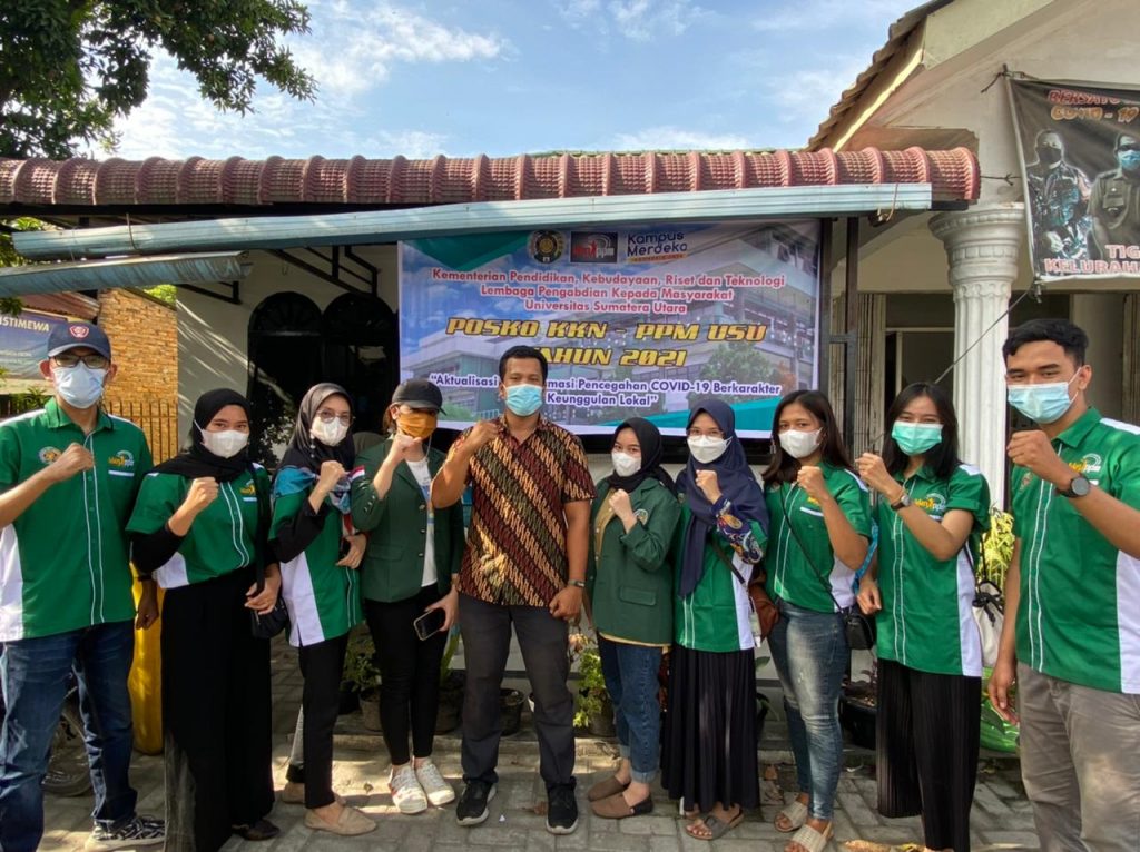 Mahasiswa Kelompok R20 USU, Sukses Laksanakan KKN di Kelurahan Titi Papan