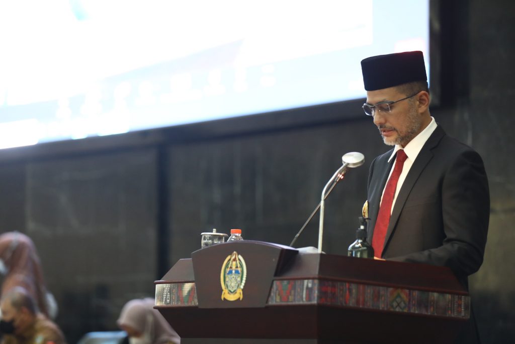 Wagub Musa Rajekshah Sampaikan Nota Keuangan dan Rancangan P-APBD TA 2021