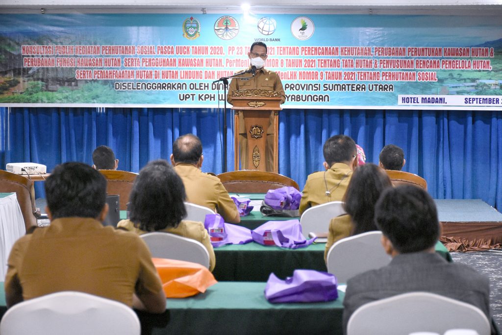 Pemprov Sumut Dorong Percepatan Penyesuaian Pengelolaan Hutan dengan Peraturan Baru