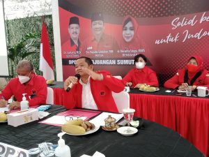 DPD PDI Perjuangan Sumut Konsolidasikan Badan dan Sayap Partai Untuk Target Hattrick di 2024