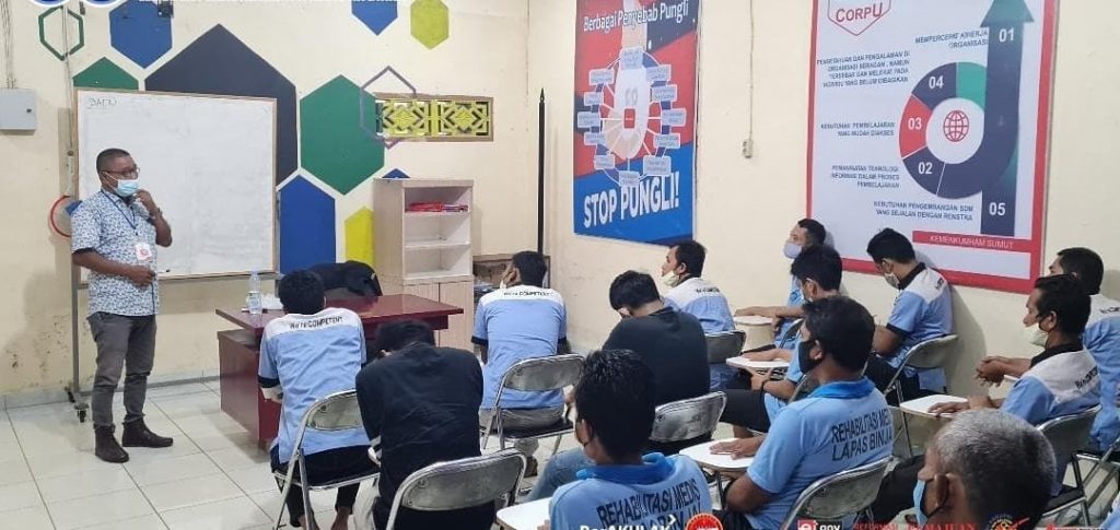 Lapas Binjai Gelar Pelatihan Keterampilan Bersertifikat Paket 6 Bidang Cabinet Maker