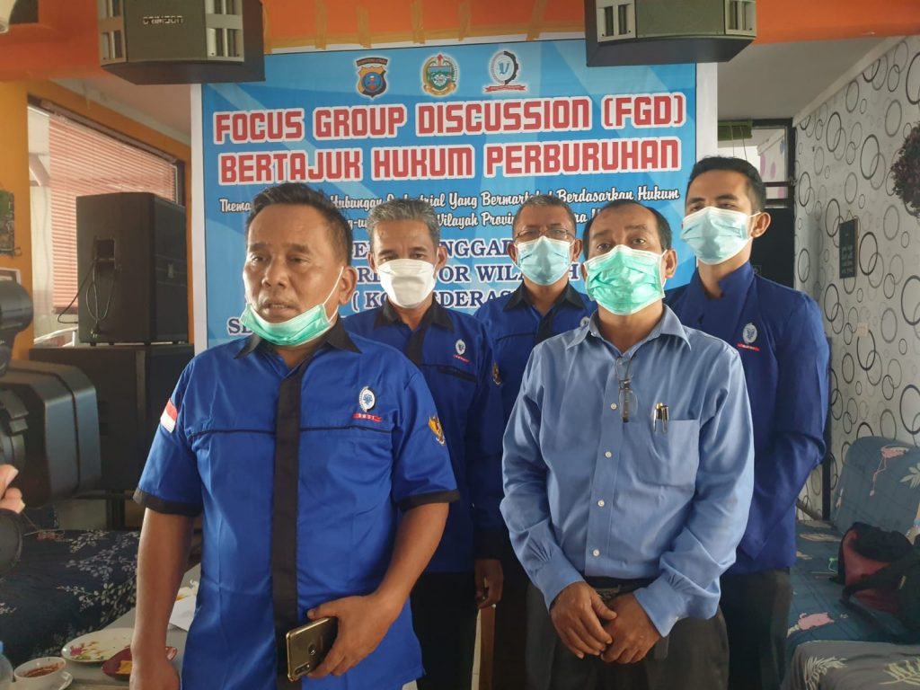 Korwil Konfederasi SBSI Sumut Gelar FGD Secara Virtual Bertajuk Hukum Perburuhan