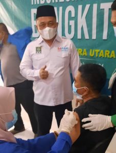 500 Kader PKB Kota Medan Ikuti Vaksinasi Indonesia Bangkit
