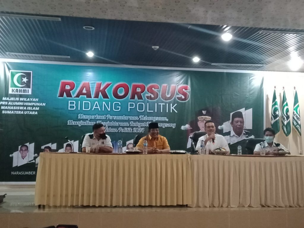 Songsong Tahun Politik, KAHMI Sumut Laksanakan Rakorsus Bidang Politik