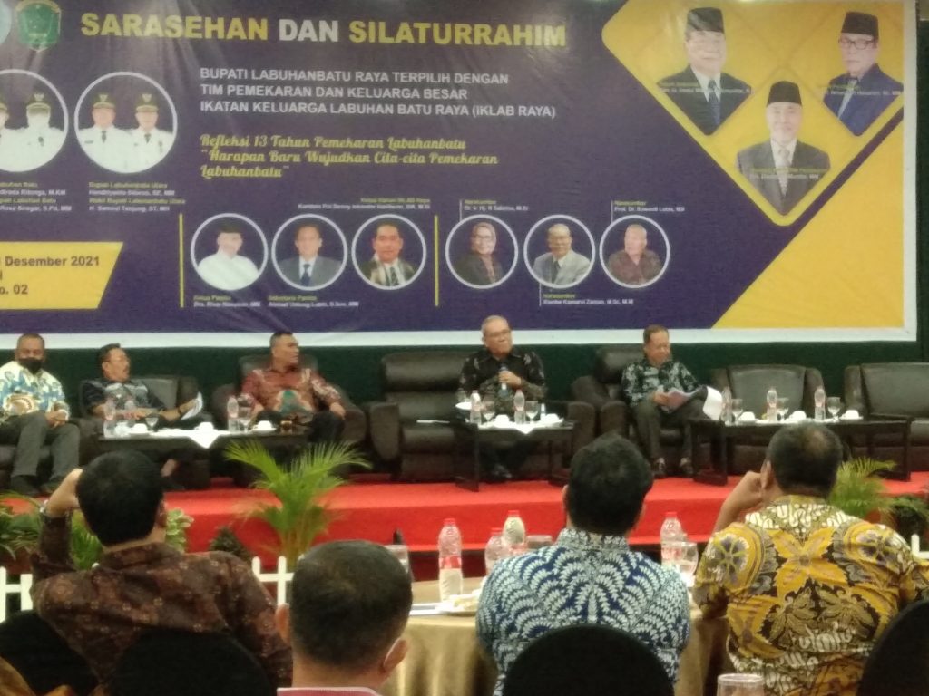 IKLAB Raya Adakan Sarasehan dan Silaturrahmi Refleksi 13 Tahun Pemekaran Labuhanbatu