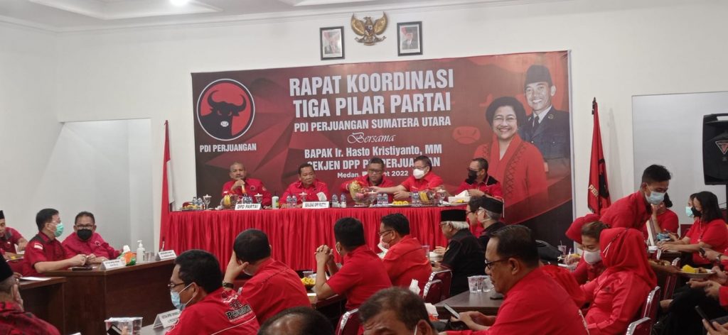 Konsolidasi di Sumut, Sekjen PDIP Gelorakan Semangat Gerakan Mengakar ke Rakyat