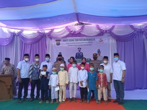 Kapolres Langkat dan PPI Kolaborasi Adakan Bakti Sosial