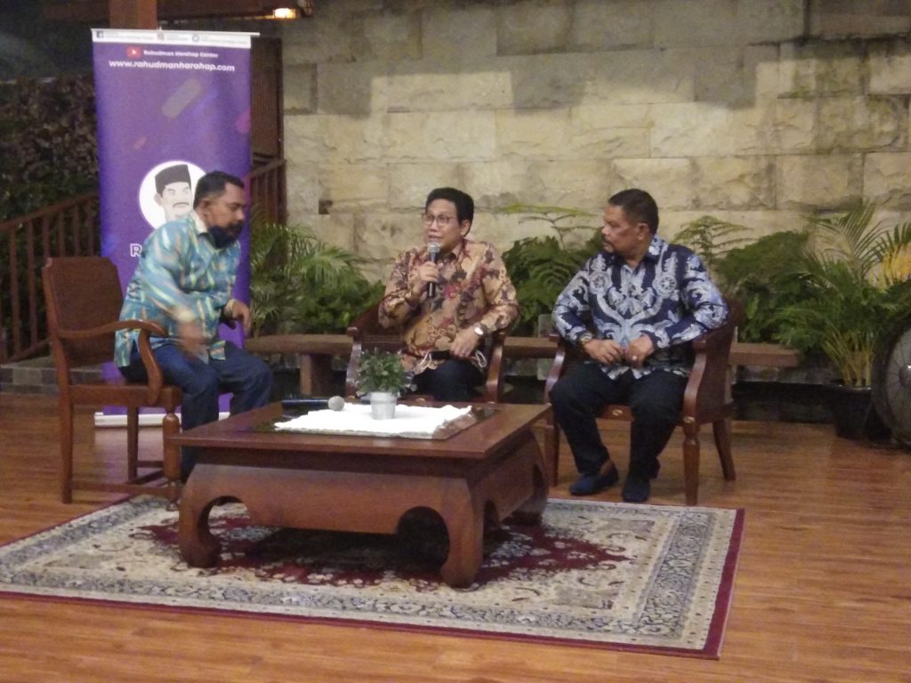 Berkunjung Ke Kediaman Rahudman, Gus Halim Bicara Bangun Indonesia Dari Pinggiran dan SDGs Desa