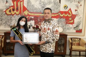 Sakinah Ginting Wakili Indonesia di FWBI Turki, Wagub Musa Rajekshah Beri Pesan dan Semangat