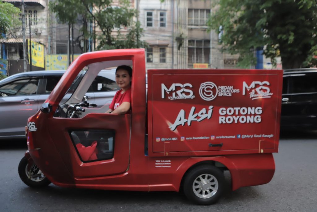 Maknai Hari Bumi, Meryl Luncurkan Motor Listrik Ramah Lingkungan