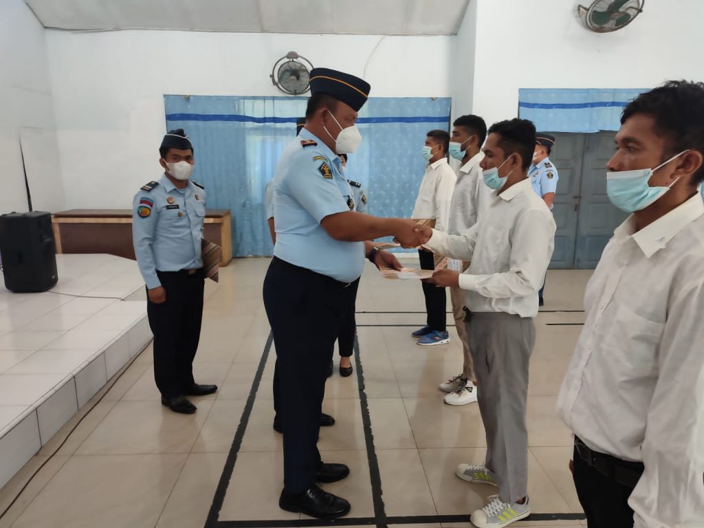 1005 Warga Binaan Rutan Kelas 1 Medan Peroleh Remisi Idul Fitri