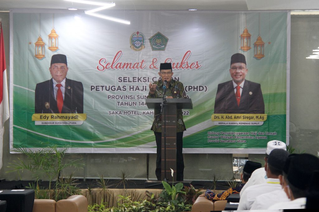 Pemprov Sumut Buka Seleksi Petugas Haji Daerah
