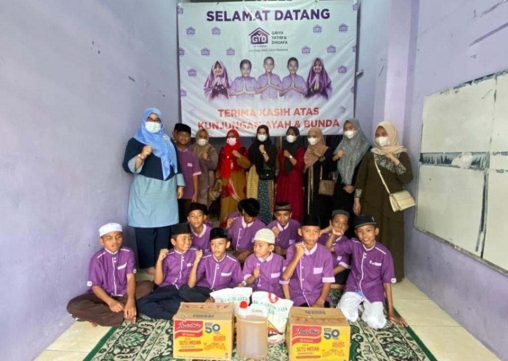 Peringati Tahun Baru Islam 1444 H, Rutan Perempuan Medan Kunjungi Rumah Yatim