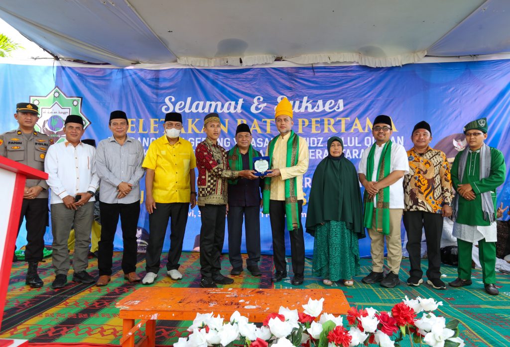 Musa Rajekshah Sumbang Rp100 Juta untuk Pembangunan Rumah Tahfiz di Batubara 