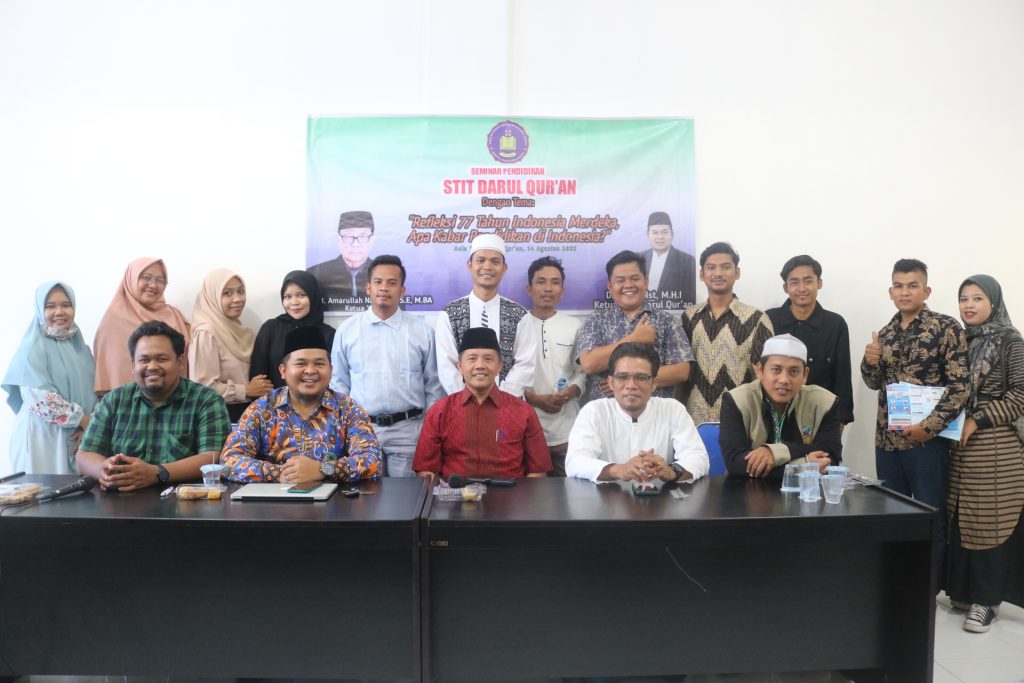 Sambut HUT RI Ke 77, STIT Indah Darul Qur’an Gelar Seminar Pendidikan