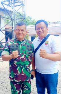 Bersilaturrahmi, Pangdam I/BB Ajak Insan Media Latihan Menembak