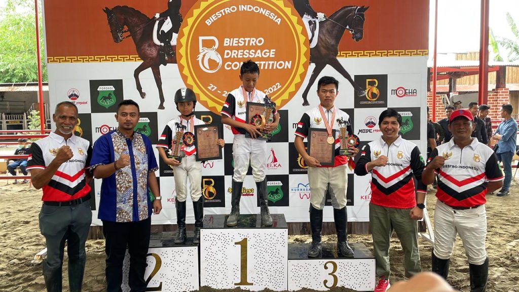 Taman Wisata Berkuda Biestro, Gelar Kompetisi Dressage Pertama di Sumut