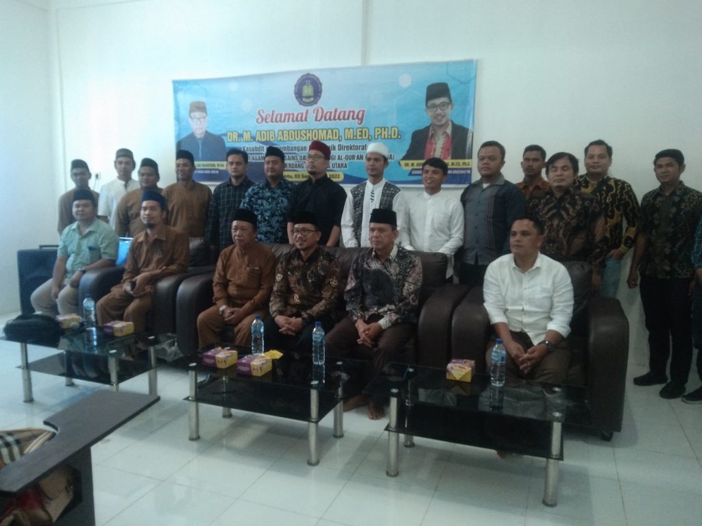 Kasubdit Pengembangan Akademik Direktorat PTKI Tinjau STIT Darul Qur’an Deliserdang
