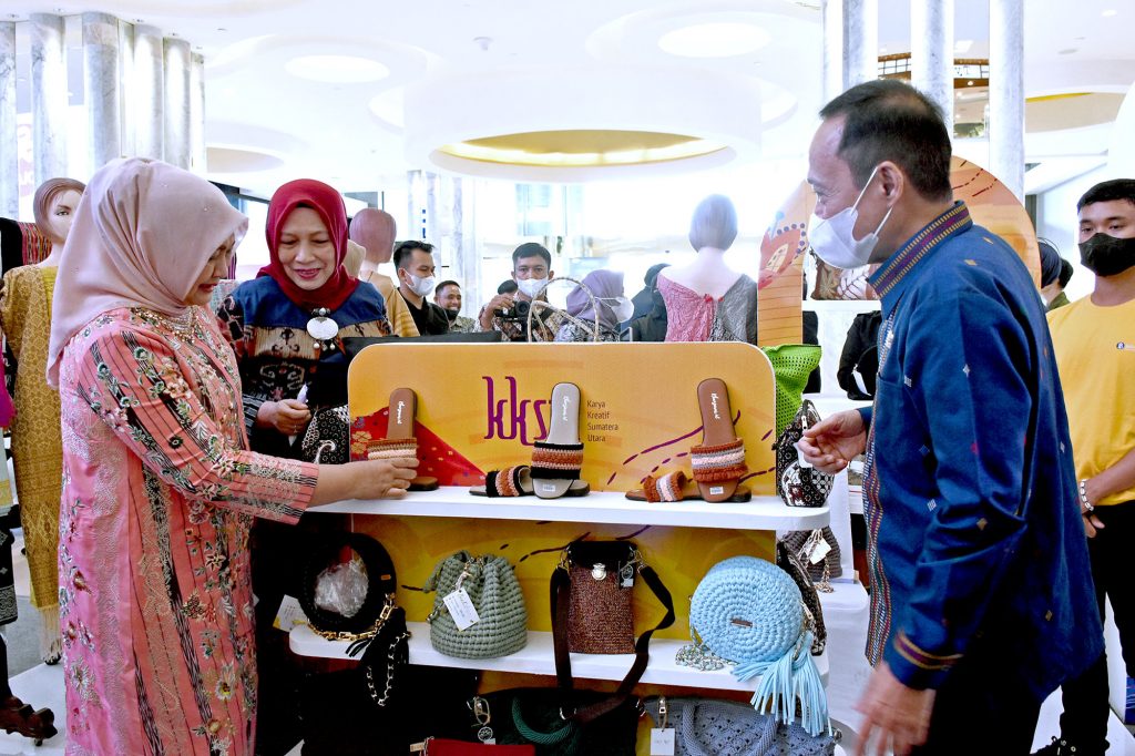 Pameran Karya Kreatif Sumut, Gubernur Edy Sebut UMKM Dukung Perekonomian Negara
