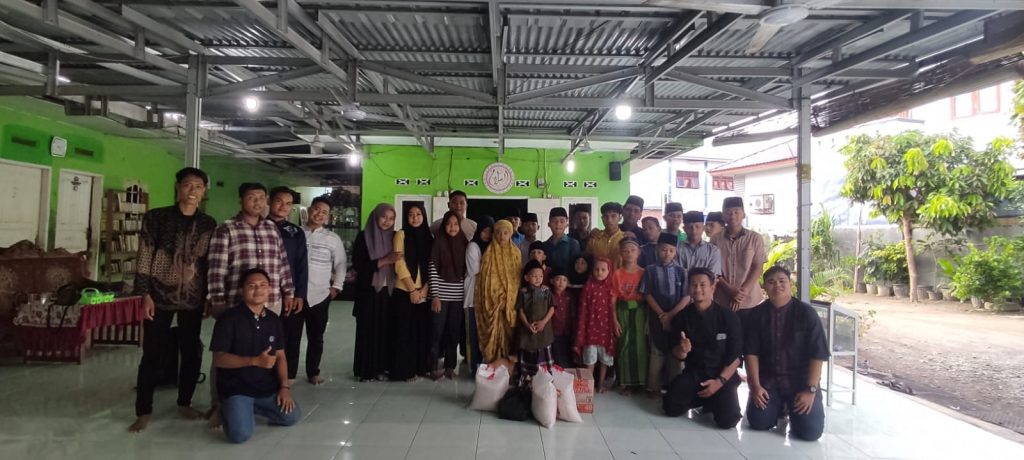PB Hipamahkota Beri Bantuan Sembako ke Panti Asuhan