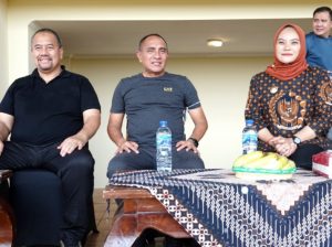 Saksikan Kejurnas Drumband di Madiun, Edy Rahmayadi Minta Kontingen Sumut Berikan yang Terbaik