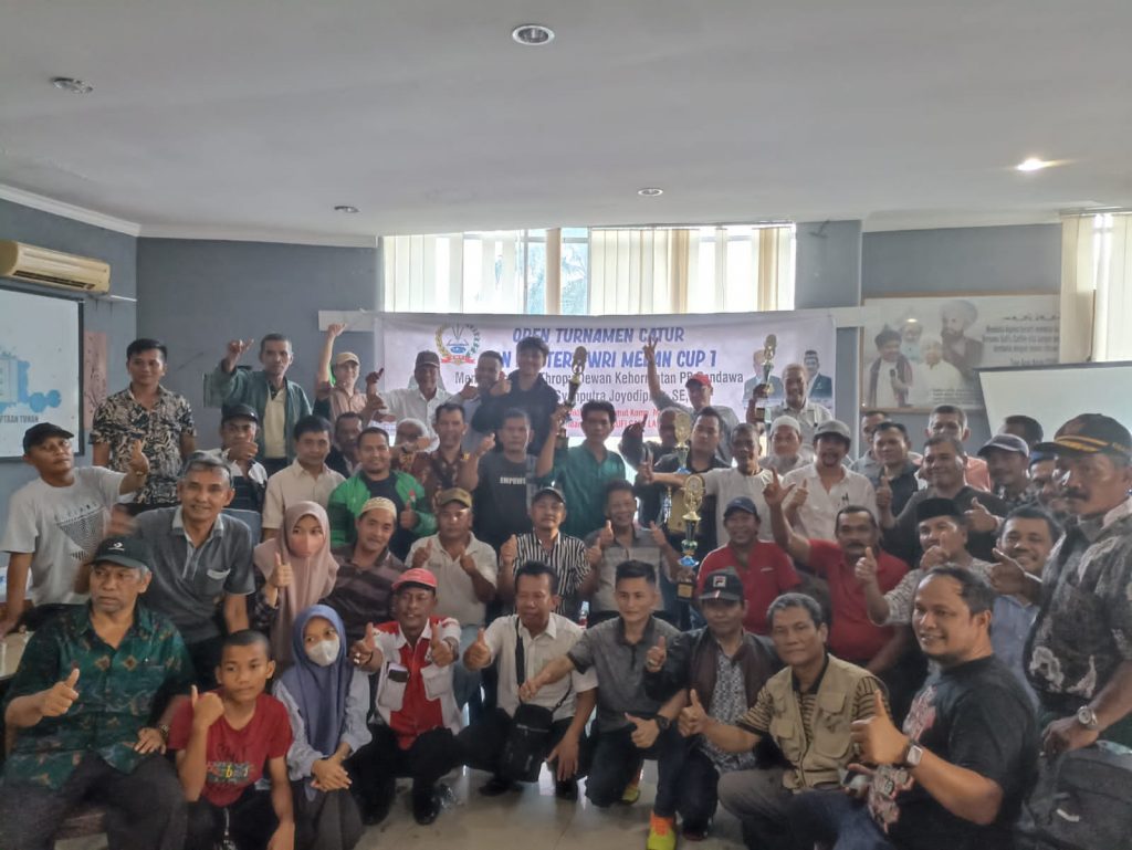 PWRI Medan Gelar Turnamen Catur Open Non Master Ke 1