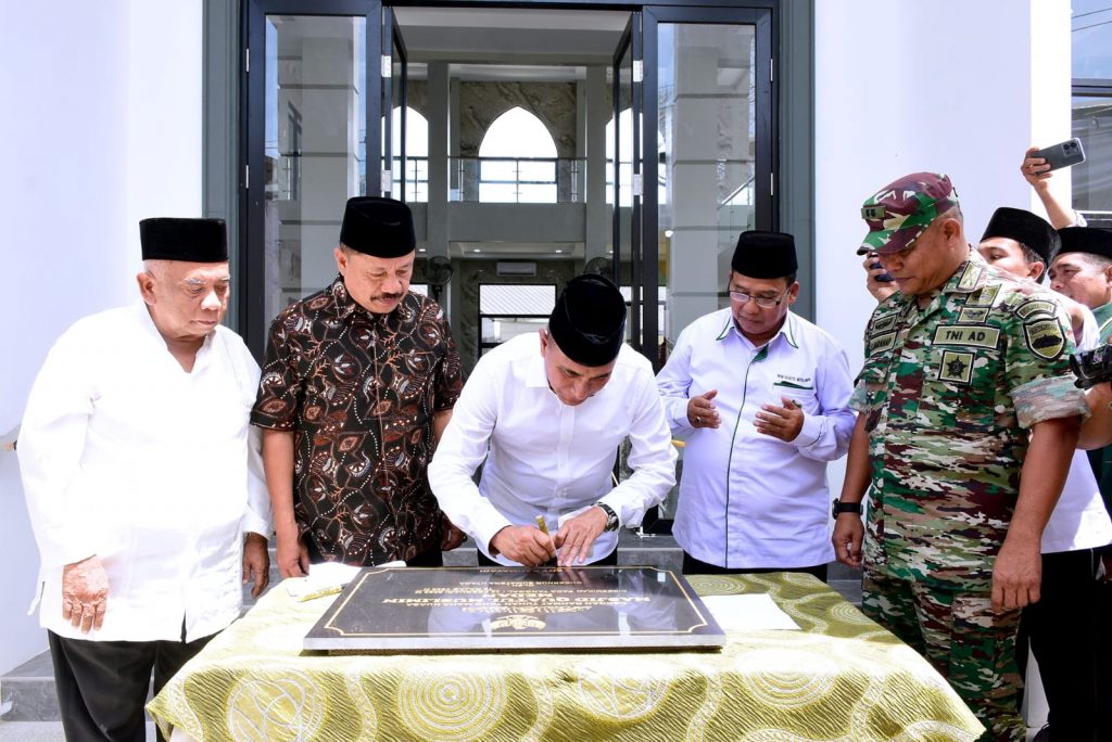 Gubernur dan Pangdam Harapkan Masjid Quatul Muslimin jadi Pusat Peradaban Umat Islam