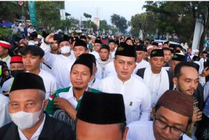 Musa Rajekshah Hadiri Peringatan Satu Abad NU di Sidoarjo