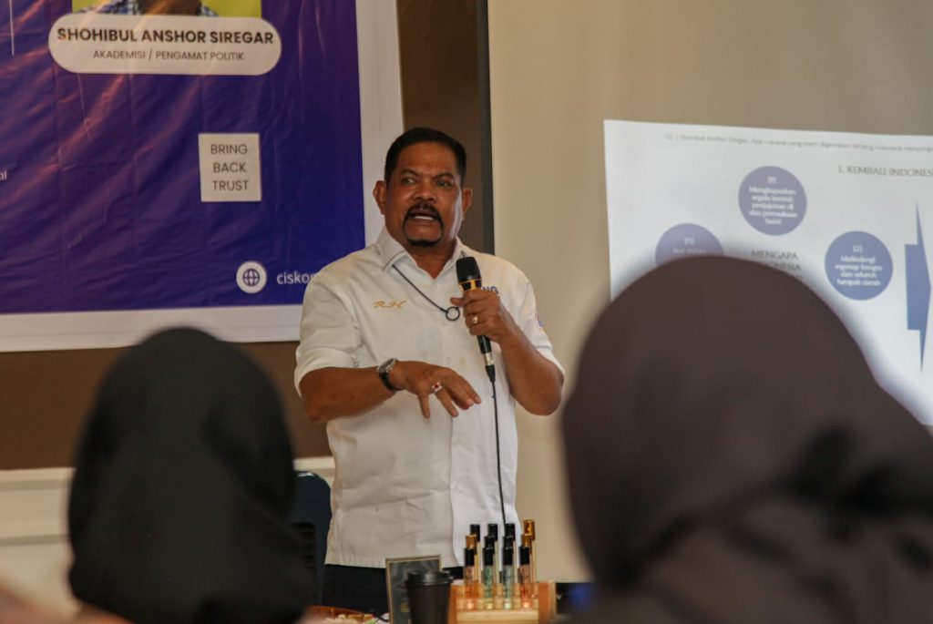 Rahudman Nyatakan Kepercayaan Masyarakat pada Partai Politik Rendah
