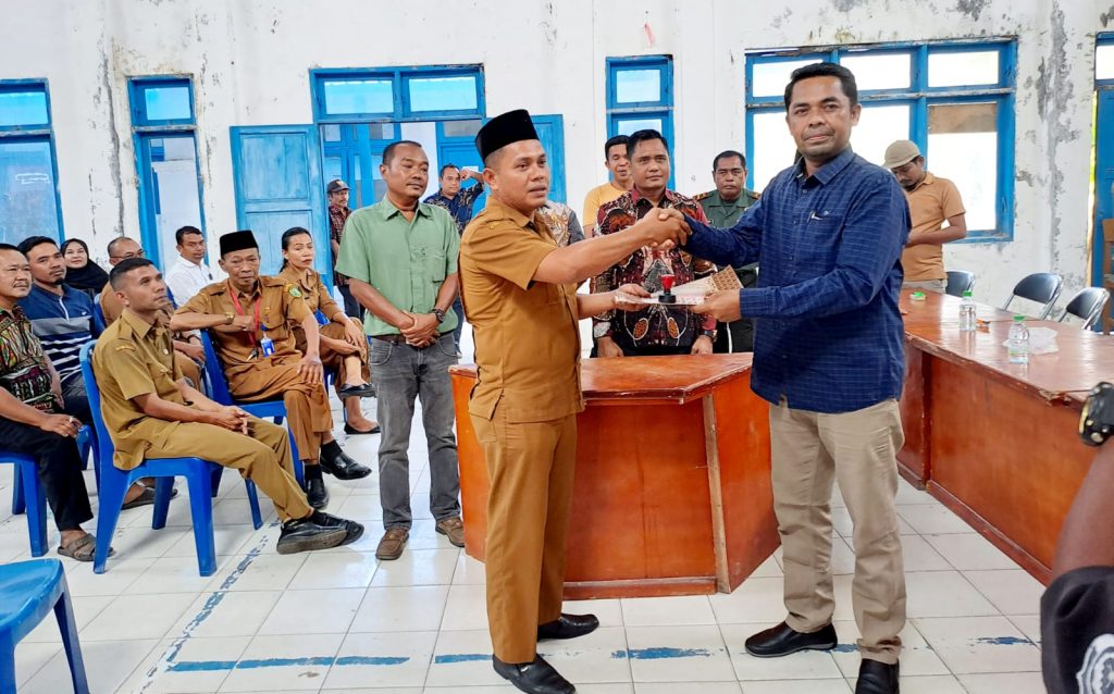 Pj Kades Desa Lambou dan Janji Matogu Kecamatan Malintang Mulai Bertugas