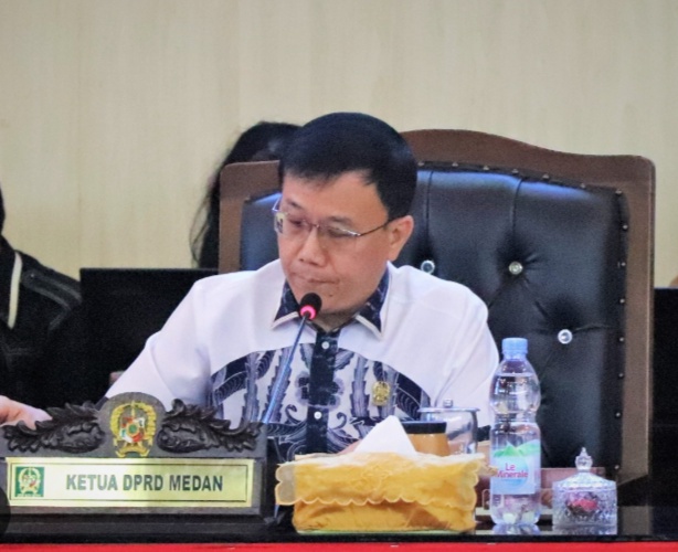 Ketua DPRD Medan Tanggapi Santai Tudingan Bobby soal ‘Titip-titip’