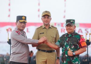 Apel Gelar Pasukan HUT Dekranas dan HKG PKK, Ijeck: Mari Berikan Kesan yang Baik