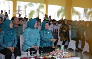 Ketua TP PKK Tri Tito Karnavian Ajak Siswa Sumut Jauhi Narkoba