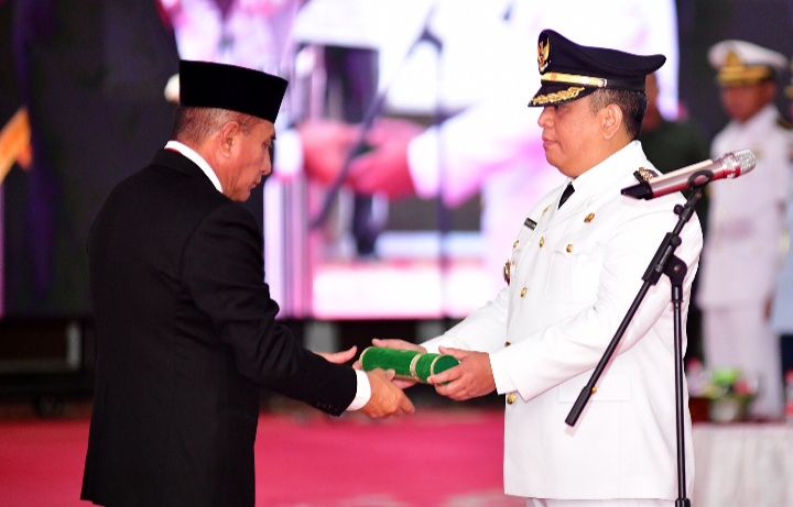 Lantik Pj Walikota Tebingtinggi